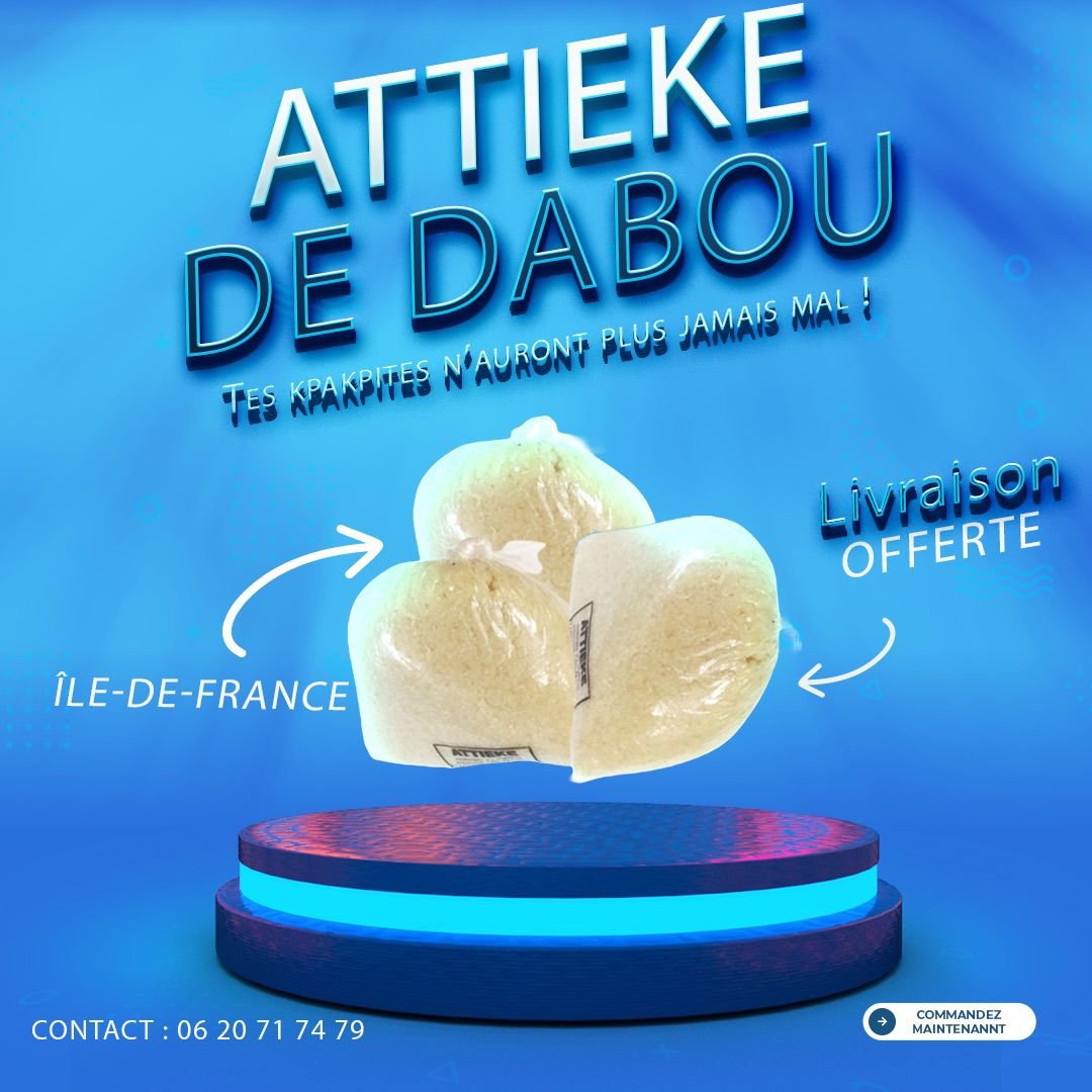 Attiéké de Dabou en France